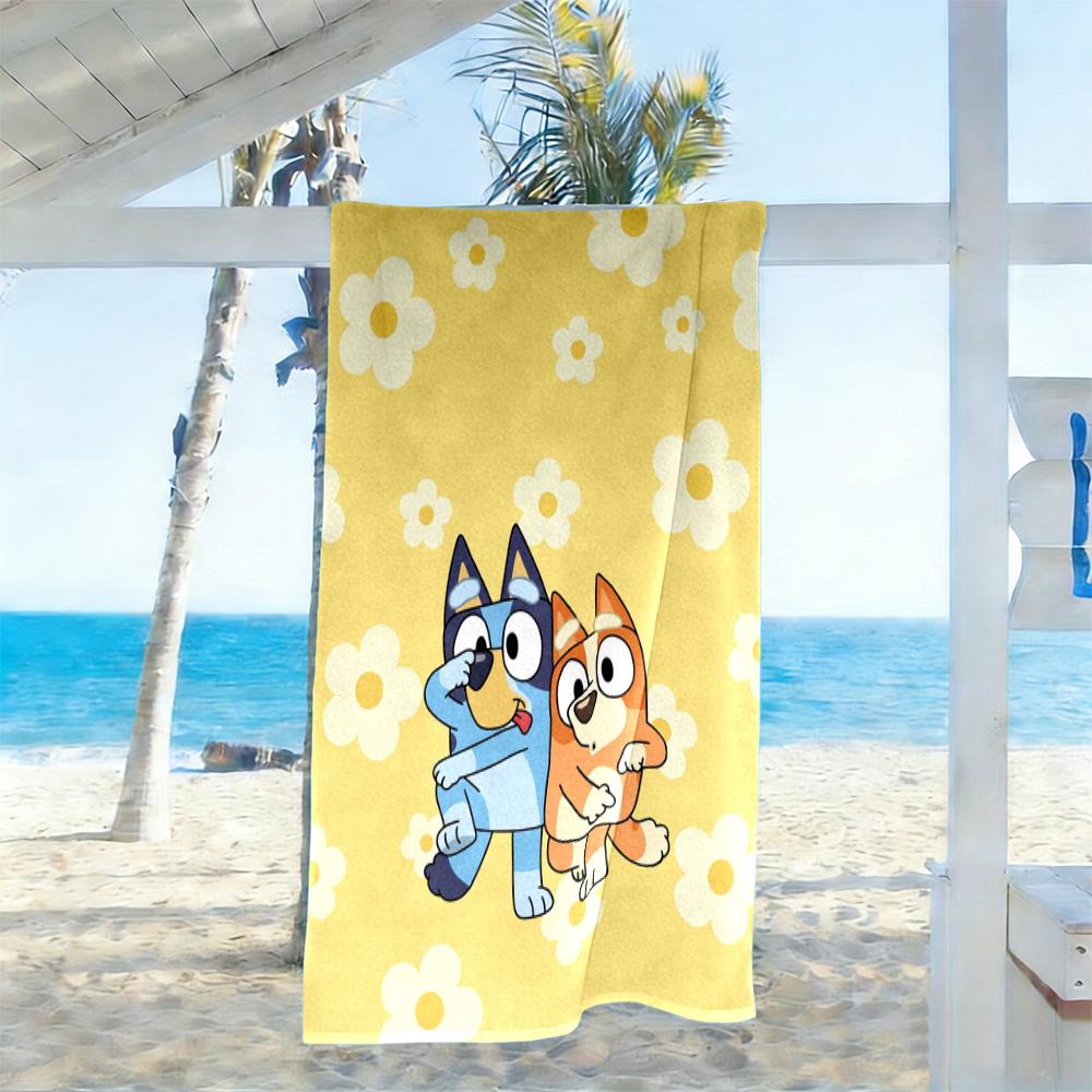 Halloween Friends Parade Beach Towel Quick-Dry Soft Microfiber Comfortable Lightweight