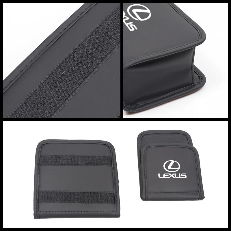 lexus Car Leather Storage Box Sorting Organize Bag Accessories For Lexus F SPORT ES RX NX LS UX LM LX GX LC RZ IS CT GS RC HS SC