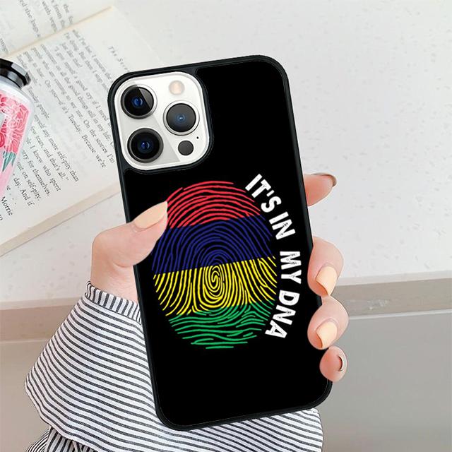 Mauritius Flag Phone Case For iPhone 17 Air 15 16 13 14 Pro Max 11 12 14 Pro Max Plus 13 12 Cover coque Fundas Shell