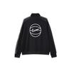 Nike Striped Full Zip Stand Collar Jacket Men Jackets Black FB7037-010