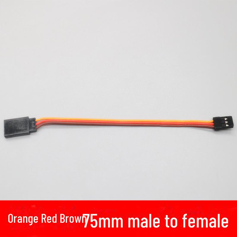 "30-Core Servo Extension Cable for Model Cars and Aircraft, Male to Female, 150/200/300/500mm"