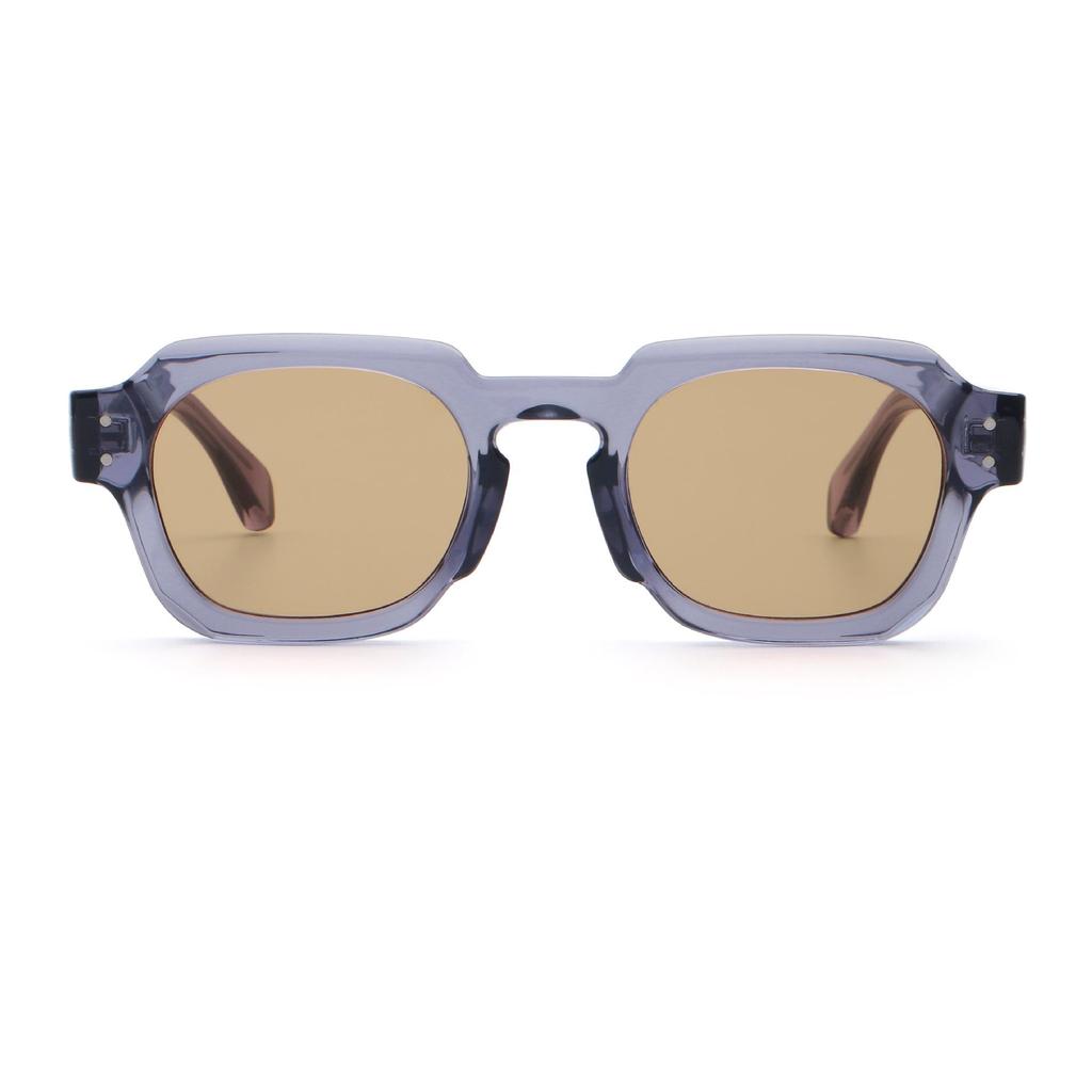Women's Trendy Square Frame Pin-In Sunglasses - European & American Street Style