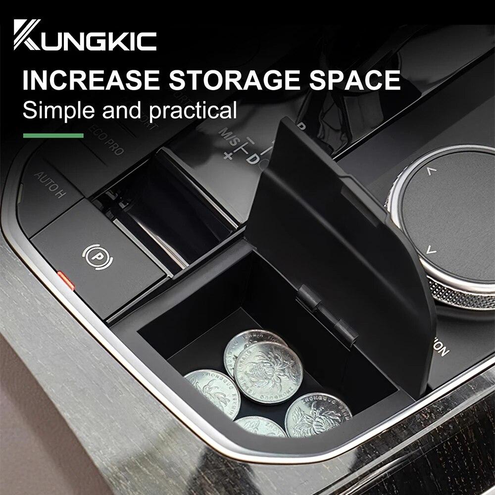 Storage Box For BMW 2 3 4 Series X3 X4 X5 X6 X7 F40 G20 G26 G01 G02 G05 G06 G07 I4 Modification LHD Car Console Gear Shift Lever