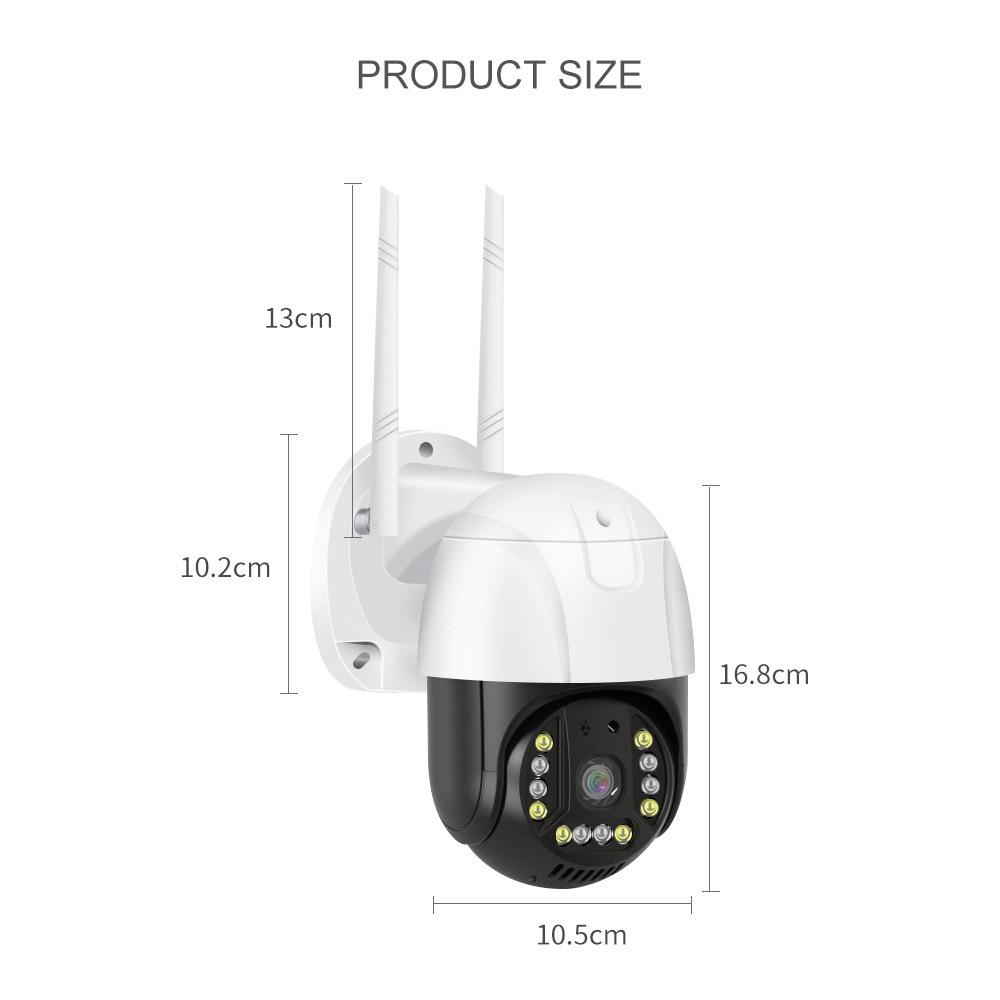 V380 PTZ WiFi HD 360° Dış Mekan Panoramik Gözetim Kamerası