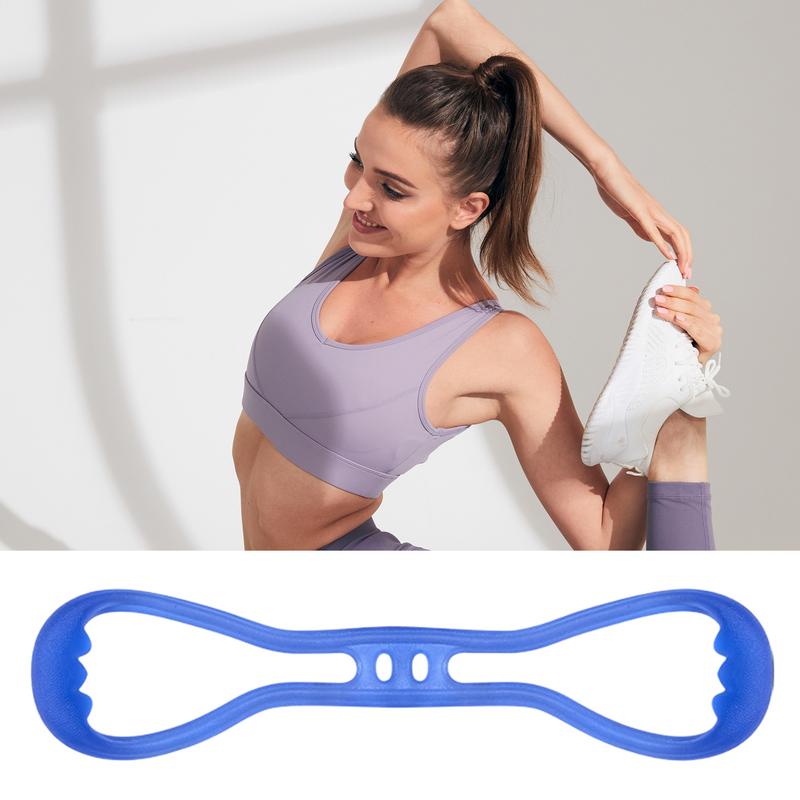 Trainingsbänder 8-förmige Dehnbänder Rutschfeste Dehnbare Brustexpander Fitness Zugseil Für Muskeltraining Pilates Ausrüstung