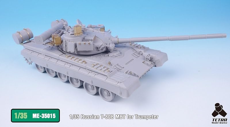 Tetra Model Scale ME Series Russian Tank Plastic Model Parts ME3515 1/35 T-80B (TR)