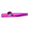 Metal Kazoo Aluminum Lightweight Portable Kazoo Guitar Partner Flute Musical Instrument Gift Purple