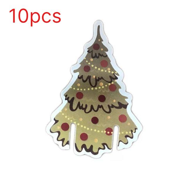 10/20/30/80pcs Christmas Cup Card Santa Hat Wine Glass Decor Xmas Tree Ornaments For Home Christmas Decoration Party Decor New Year Gifts