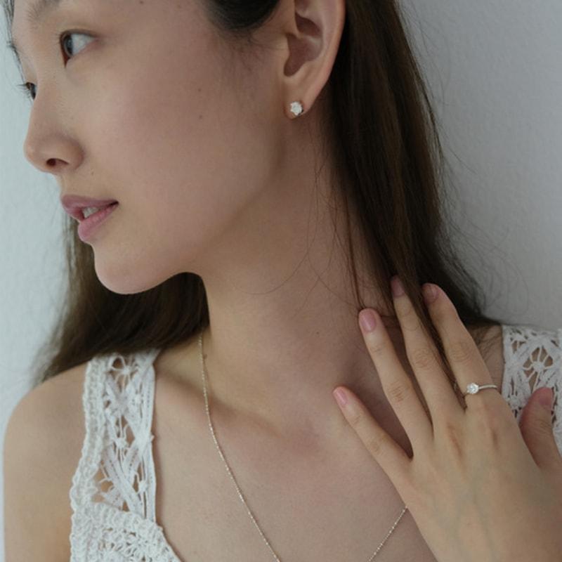 Pinaf Popcorn flower ring