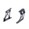 AL GT Wing 21mm Mount, [Black] (with Screws) [Eagle Model] [#WG-06U-BK/21]