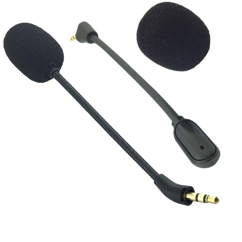 Quality 3.5mm Detachable Microphone Boom for K820NC Headphones Microphone Clear Voice Capture, Noise Reductions