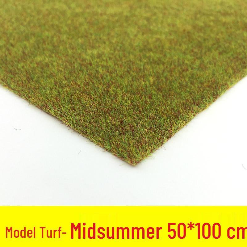 Handmade Architectural Model Turf for Outdoor Lawn and Grassland Models