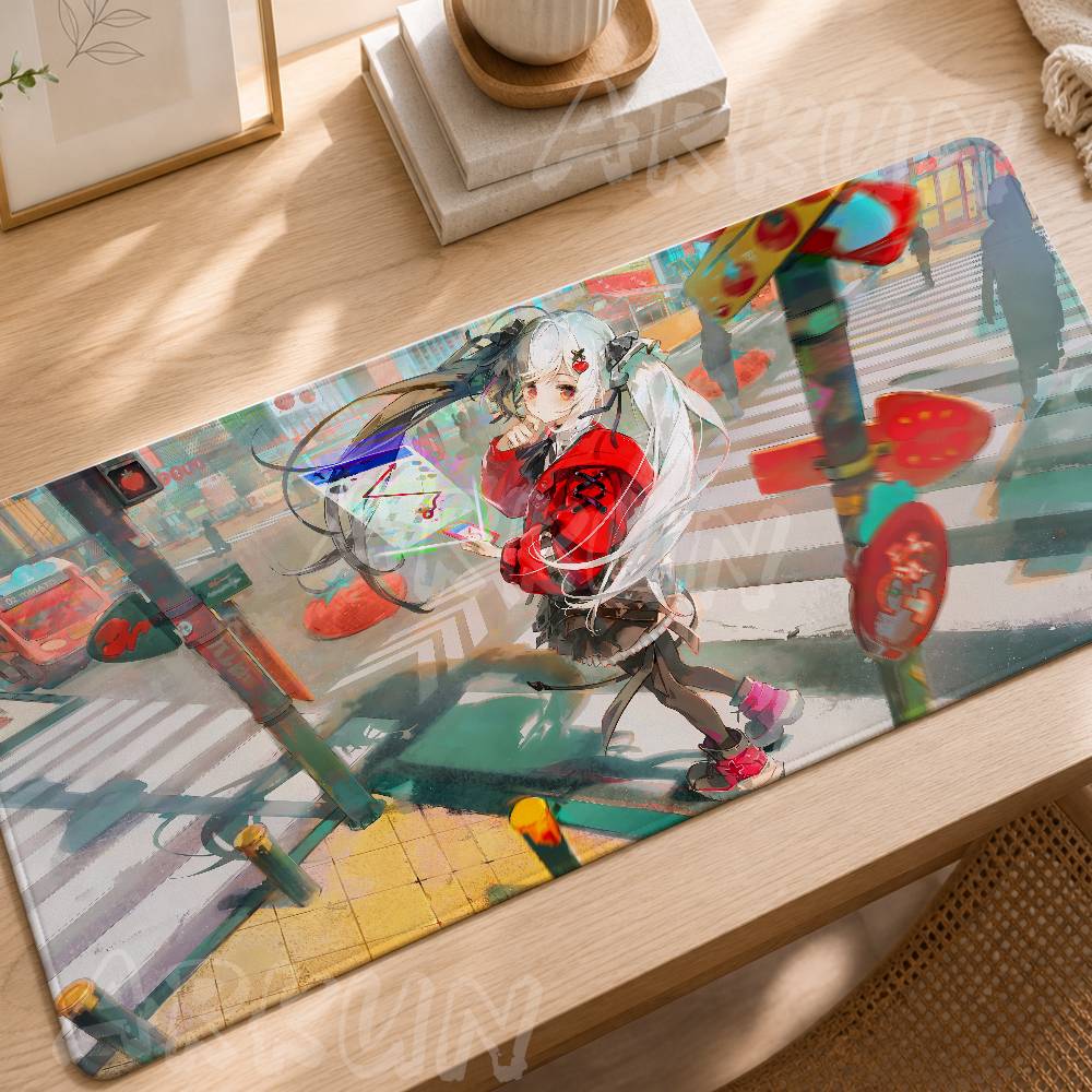 Cool Video Game Neverness To Everness Mouse Pad Nonslip Rubber Gamer Computer Mat Decoracion Deskmat Laptop Office Large Mat