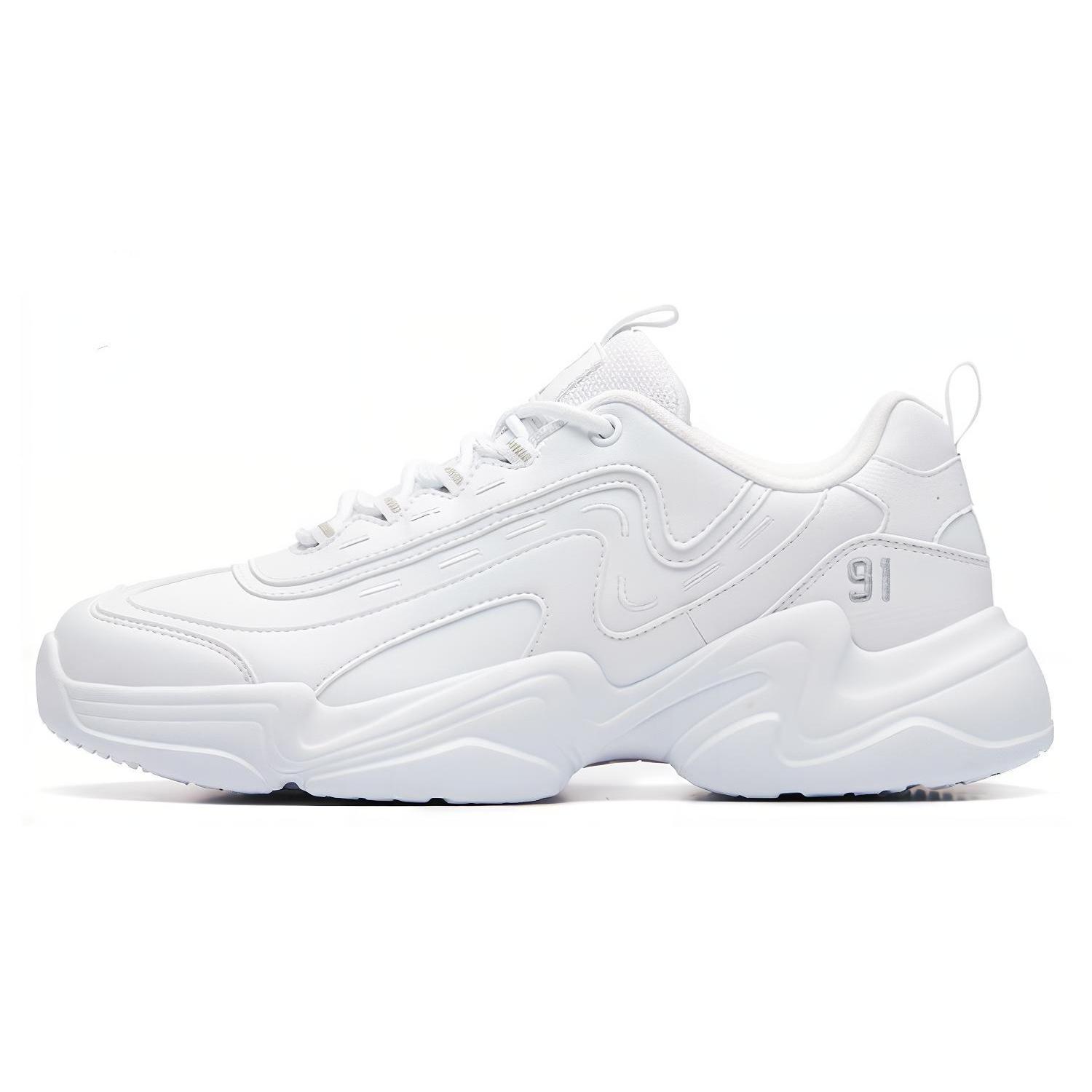 ANTA Classic Dad Shoes  White  Men s 91938862-2 EU 39