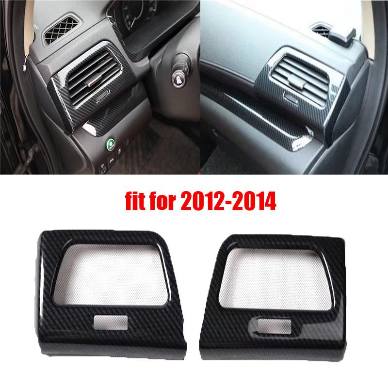 RHD For Honda CRV CR-V 2012 - 2016 Carbon Car Armrest Window Glass Lift Switch Water Cup Gear Shift Air Conditioner Vent Frame