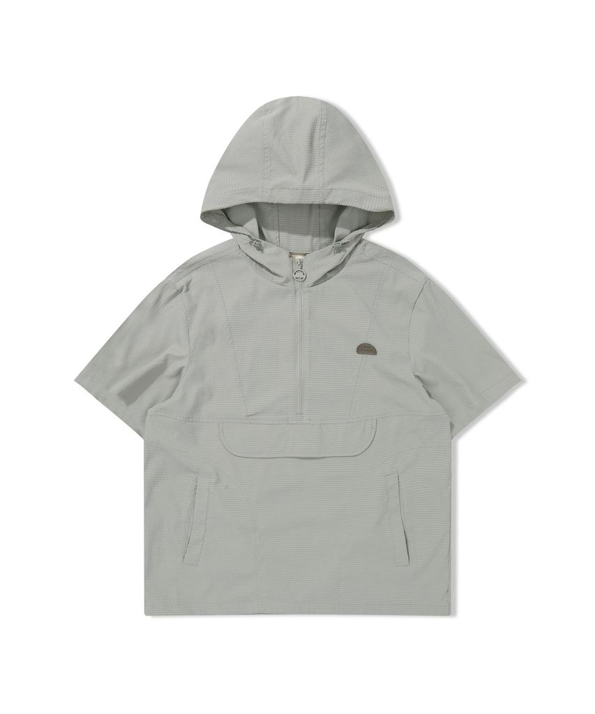 Bbc Earth Cutline Half Anorak Light Khaki