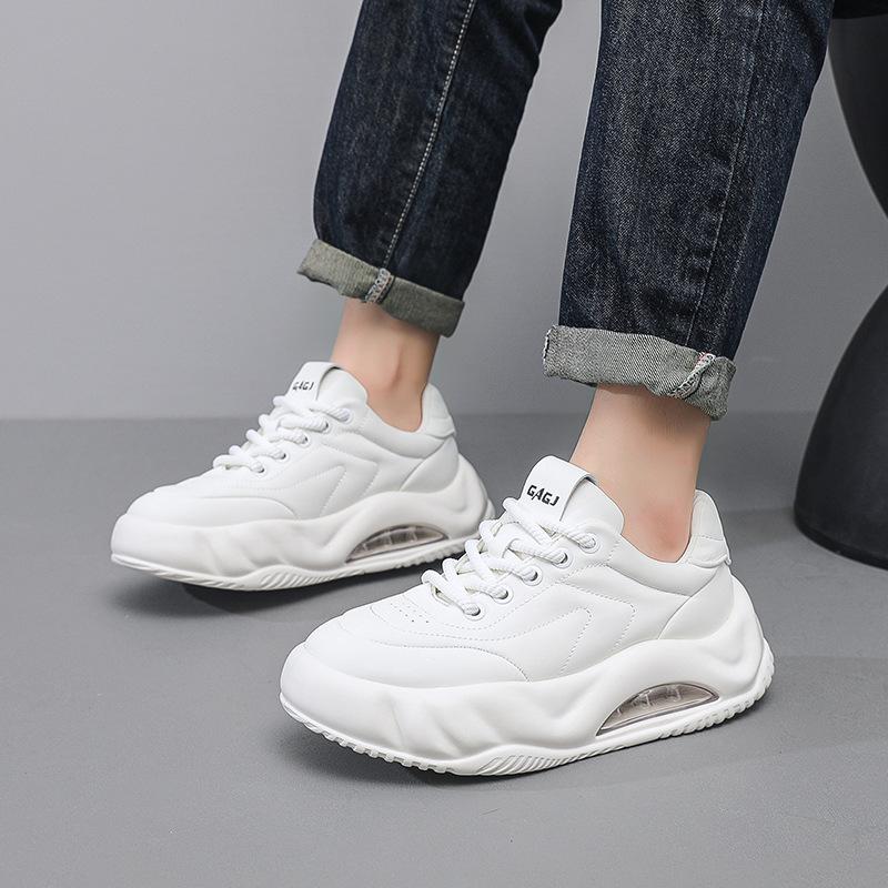 Men's shoes bread shoes European station autumn and winter sports casual shoes platform air cushion trendy brand dad shoes little white shoes men's