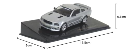 Ixomodel B Ford Mustang Saloon S281 05 Metallic Gray 1/43 Scale Model CLC535N
