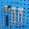 Jundingying 100mm Double Straight Metal Pegboard Hooks