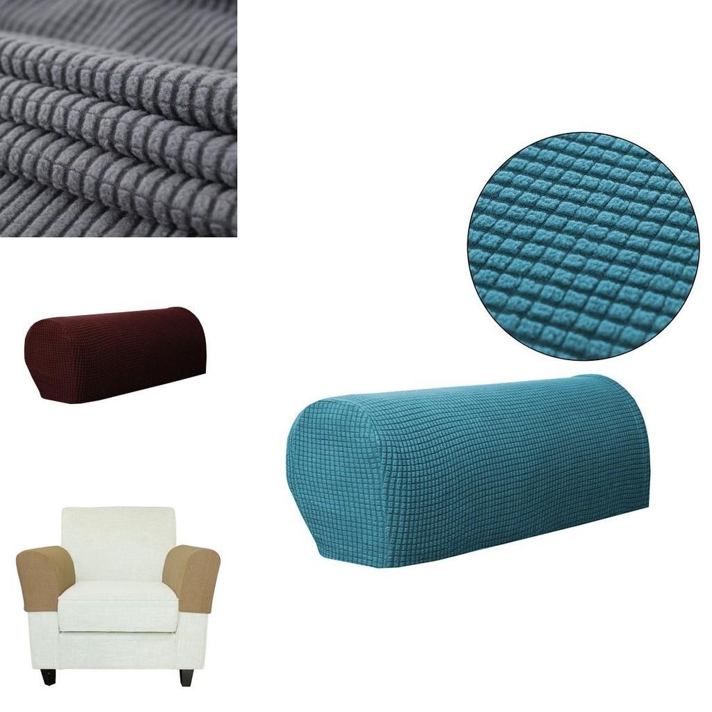Stylish And Durable Armrest Protectors For Sofa And Chair Featuring Soft Spandex Fabric And Easy Installation