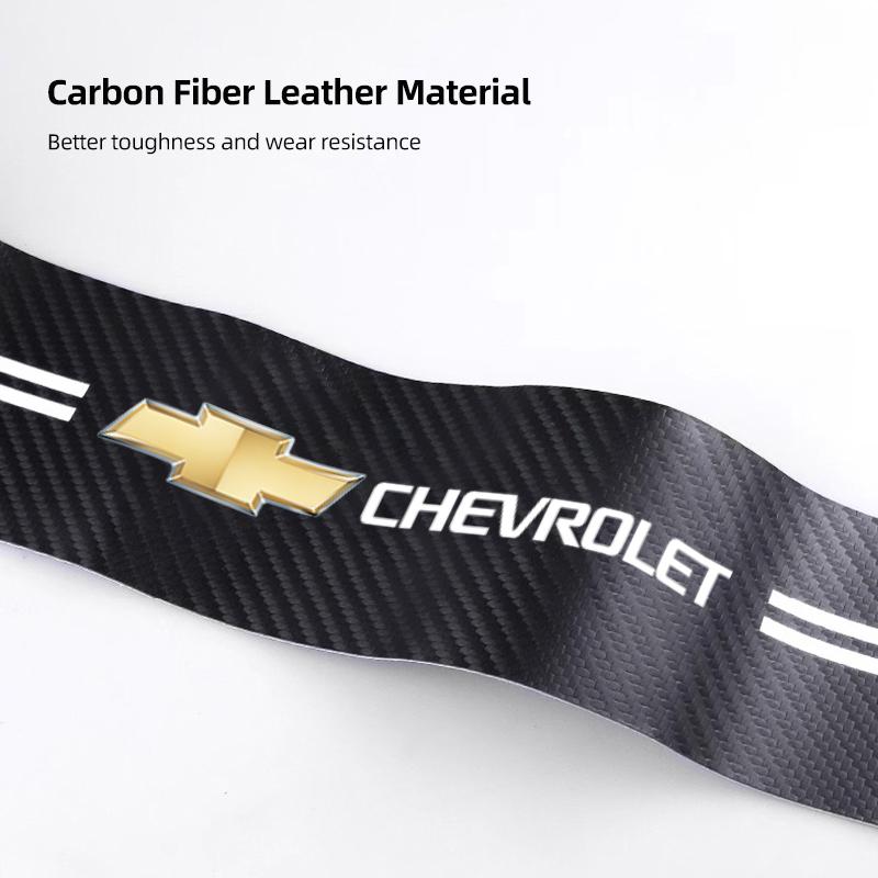 5Pcs Car Door Sticker Threshold Anti Scratch Decal Accessories For Chevrolet Spark Captiva Cruze Malibu Equinox Trax Camaro