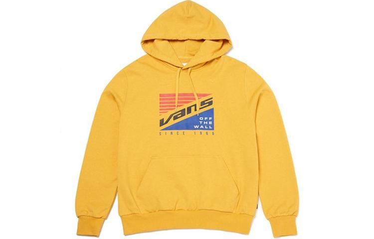 Толстовки Vans Унисекс Желтые С капюшоном Средний Обычный VN0A4BQW50X M