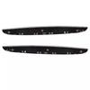 2x For 2006-2008 BMW 3 Series E90 E91 Front Hood Cover Chrome Trim Above Grille