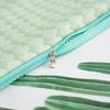 1pcs Creative Ice Silk Pillow Cover Solid Color Diamond Pattern Cushion Cover Home Sofa Decorative Pillowcase 45x45cm
