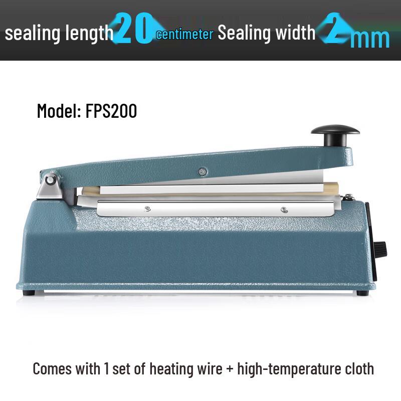 Zhaoran 20CM Portable Hand Impulse Sealer