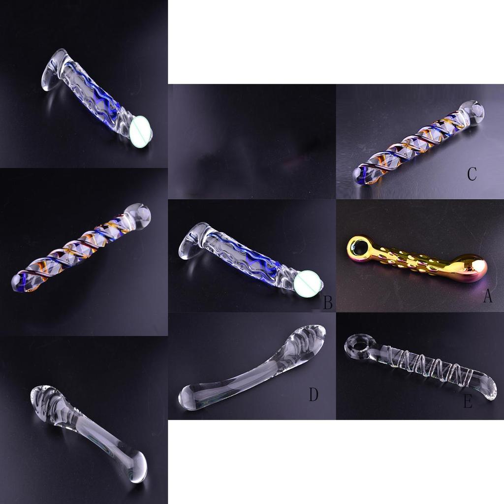Glass Anal Metal Dildo Beads Butt Plug Crystal Balls Female Sex Toy Adult For