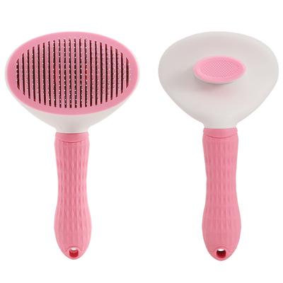 Pet Products New One-click Hair Removal Pet Comb Cat Comb Automatic Hair Removal Dog Comb