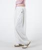 UMM Women'S Short Long Line-Emphasizing Pintuck Wide Pants 3 Colors