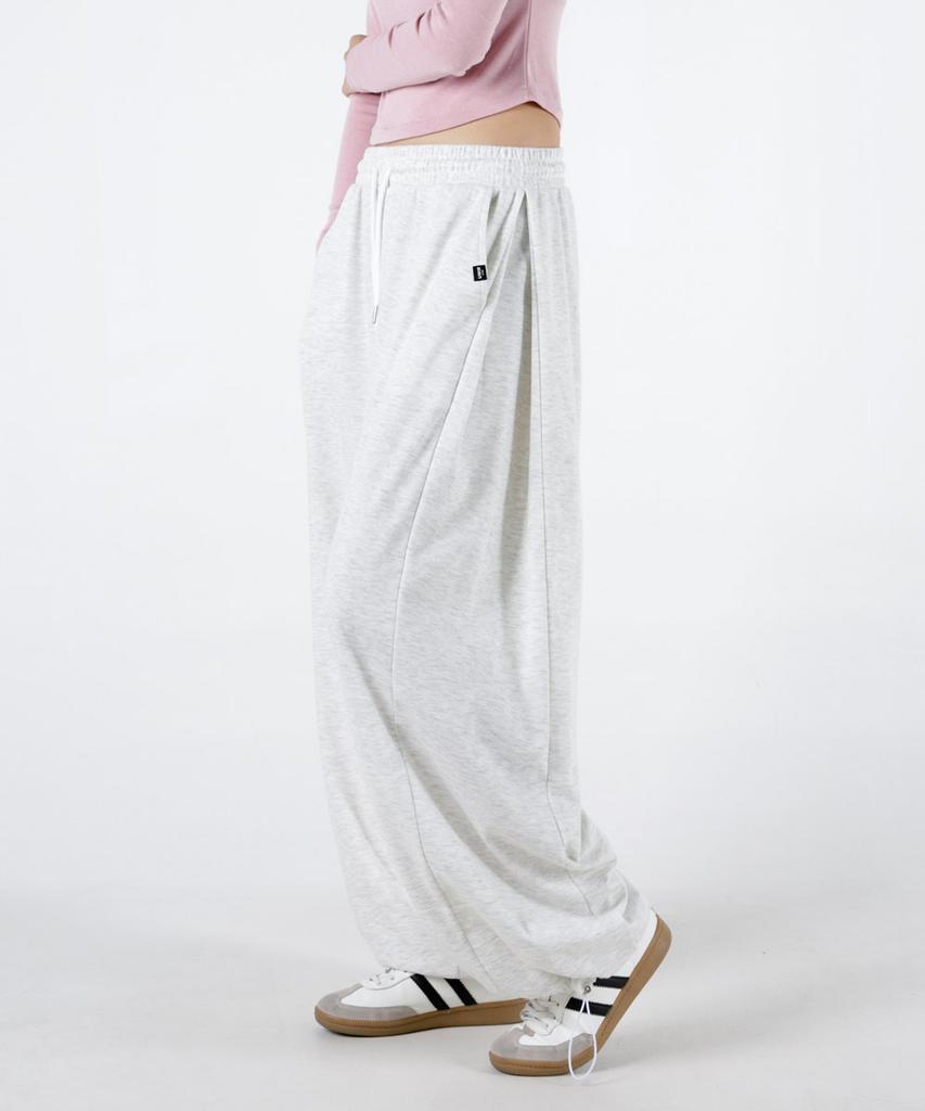 UMM Women'S Short Long Line-Emphasizing Pintuck Wide Pants 3 Colors