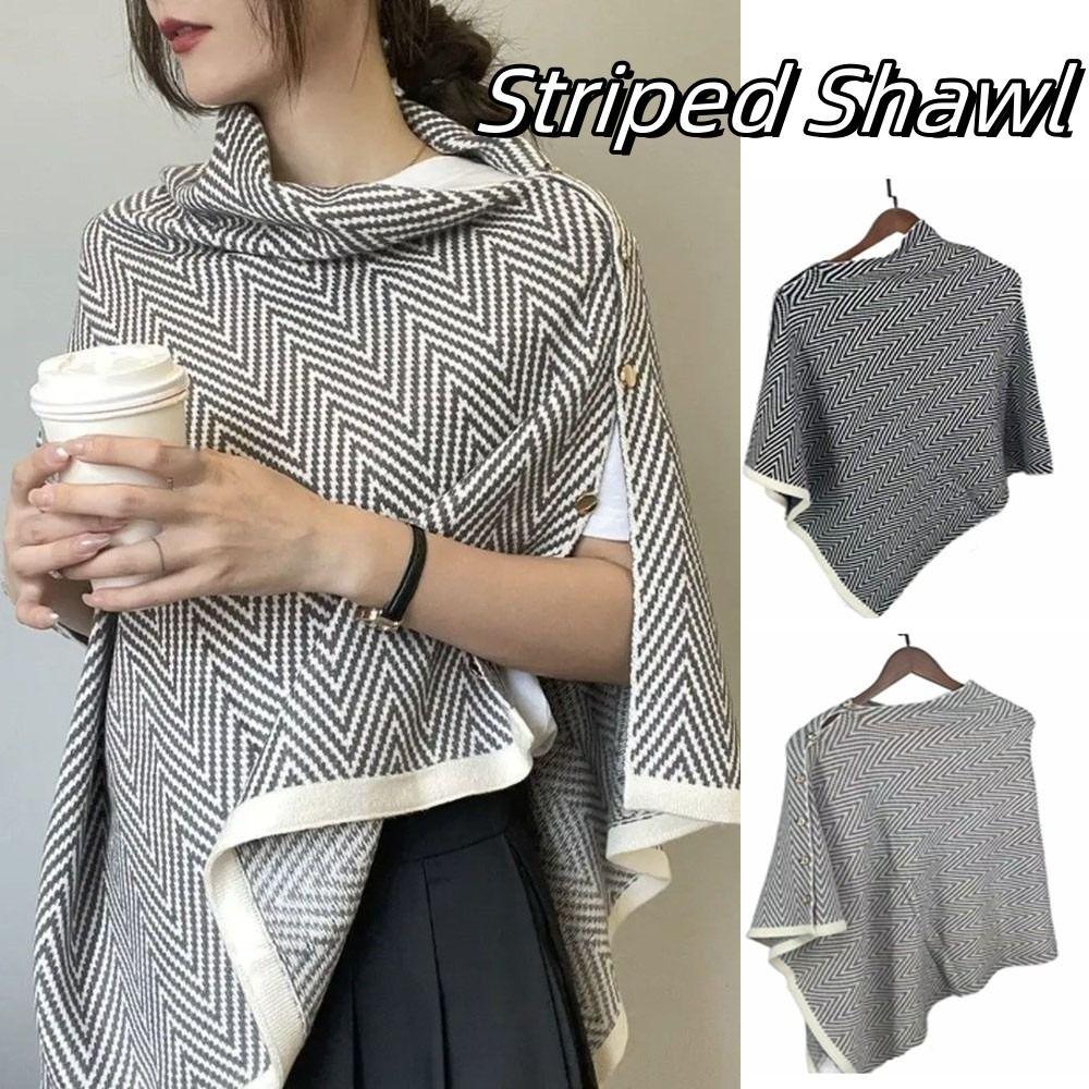 Plush Winter Cashmere Scarves with Button Long Shawl Soft Imitate Cashmere Scarf  Girl