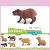 Faszinierende PVC-Capybara-Modelle Perfekt für verspielte Schreibtischdekoration und Auslage