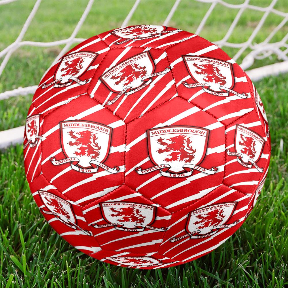 Football Club Emblem Printed Size 5 Soccer Balls, High-Quality, Anti-Slip, Protective Football, A Unique Gift , Birthdays, Christmas Gifts