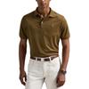 Polo Ralph Lauren Logo Slim Fit Short Sleeve Polo Shirt Men Tops Brown 710704319-172