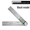 Two-in-One Digital Angle Finder & Protractor - Black and White Woodworking Tool