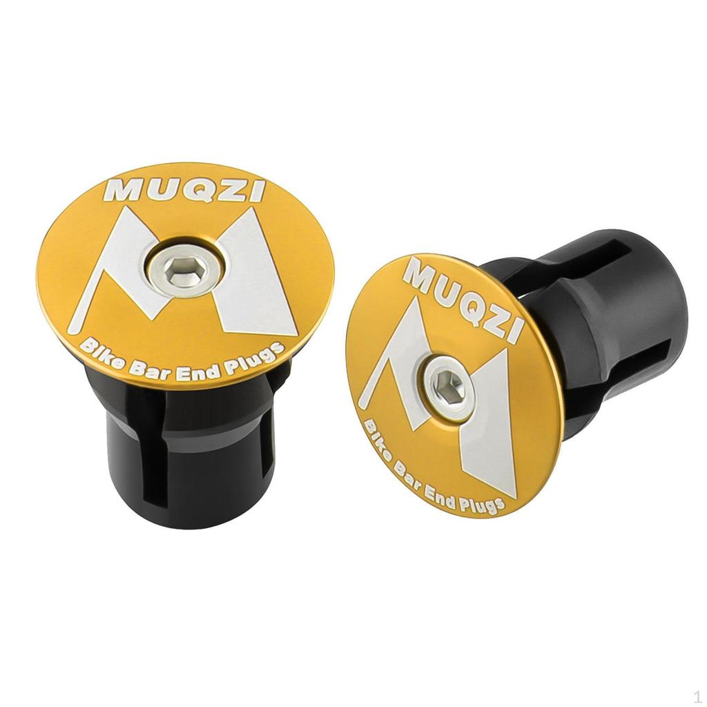 2 Pack Handlebar Plugs for Bikes, Folding Bike Accessories