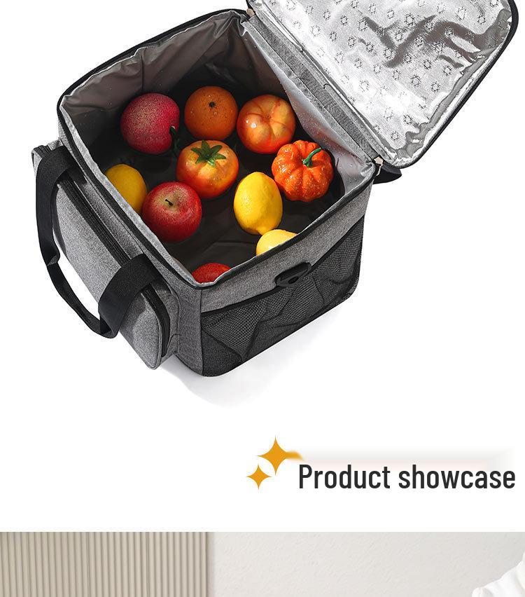 New Large Capacity Insulated Picnic Cooler Bag for Outdoor Use