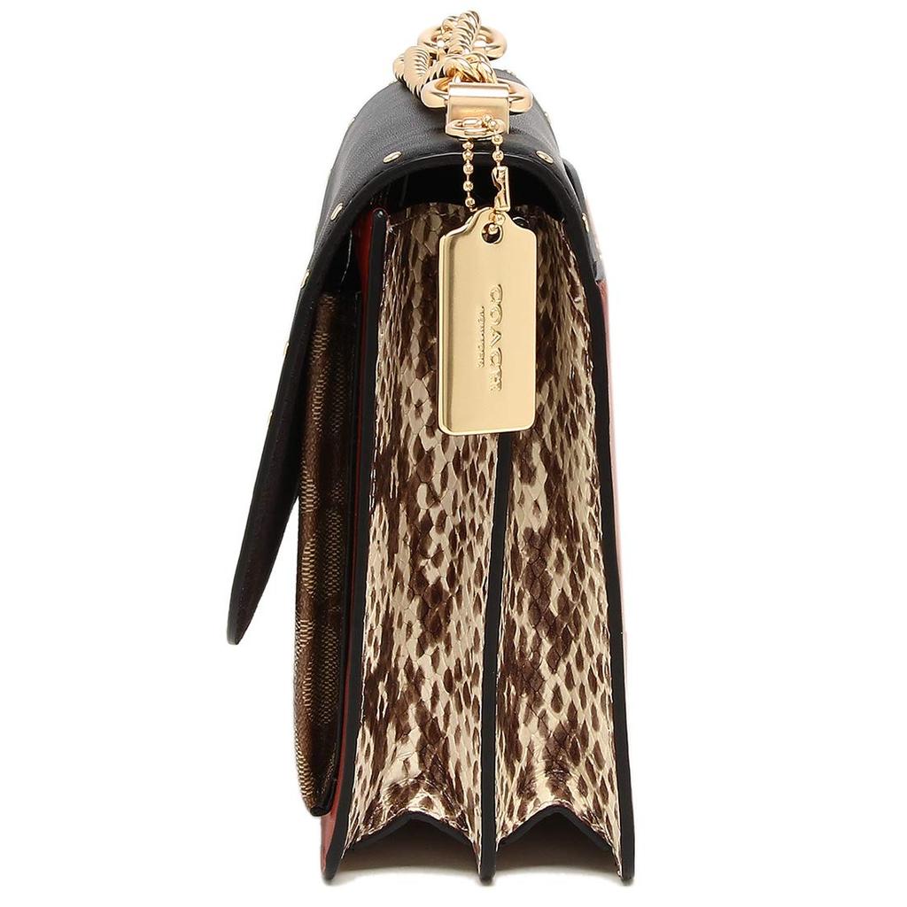 Shoulder Bag Outlet 90400 IME7V Khaki Multi [Coach] Women's [Item]