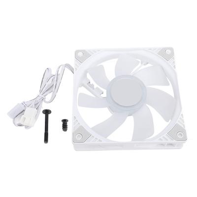 Ventilátor PC skříně s obrácenými lopatkami 120mm 4PIN PWM 5V ARGB MFDB Hydraulické ložisko 1500RPM Nízká hlučnost Počítač