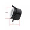 Pair 3.5inch Round Led Fog Lights Driving Light with White Amber Halo Lada Priora for Gazelle Russia Cars Fog Lamp
