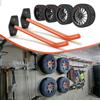 1PCS ladder garage garden tool hook set, tire hook wall load-bearing storage metal tire