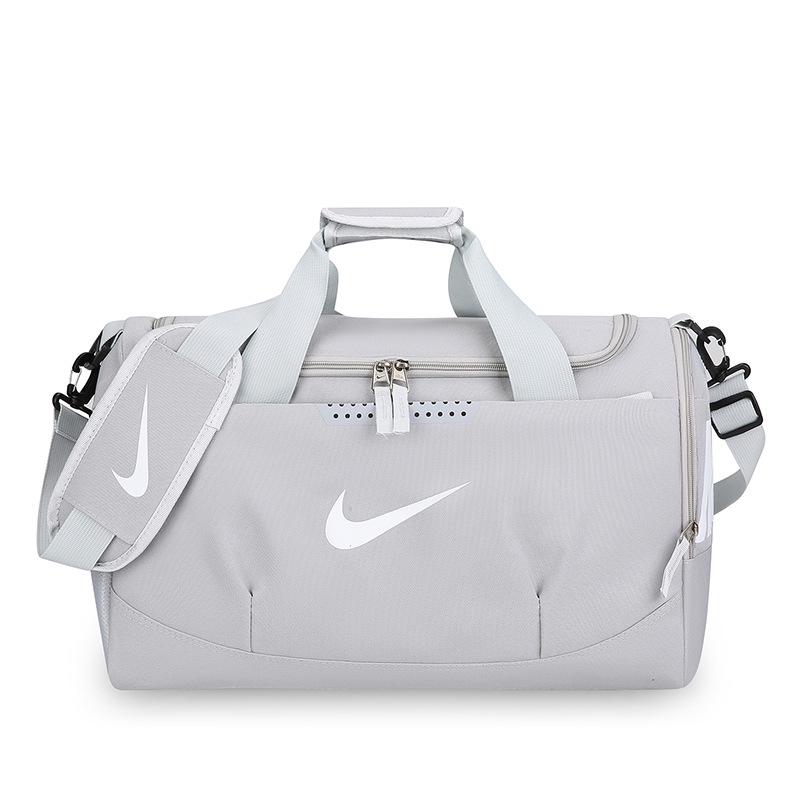 Unisex Sports Basketball Travel Bag with Shoe Compartment - Large Capacity, Crossbody & Handheld Features