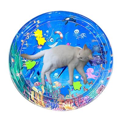 Sensory Water Play Mat For Cats Water Sensory Pad Thickened Water Sensory Playmat Pet Play Sensory Toy Water