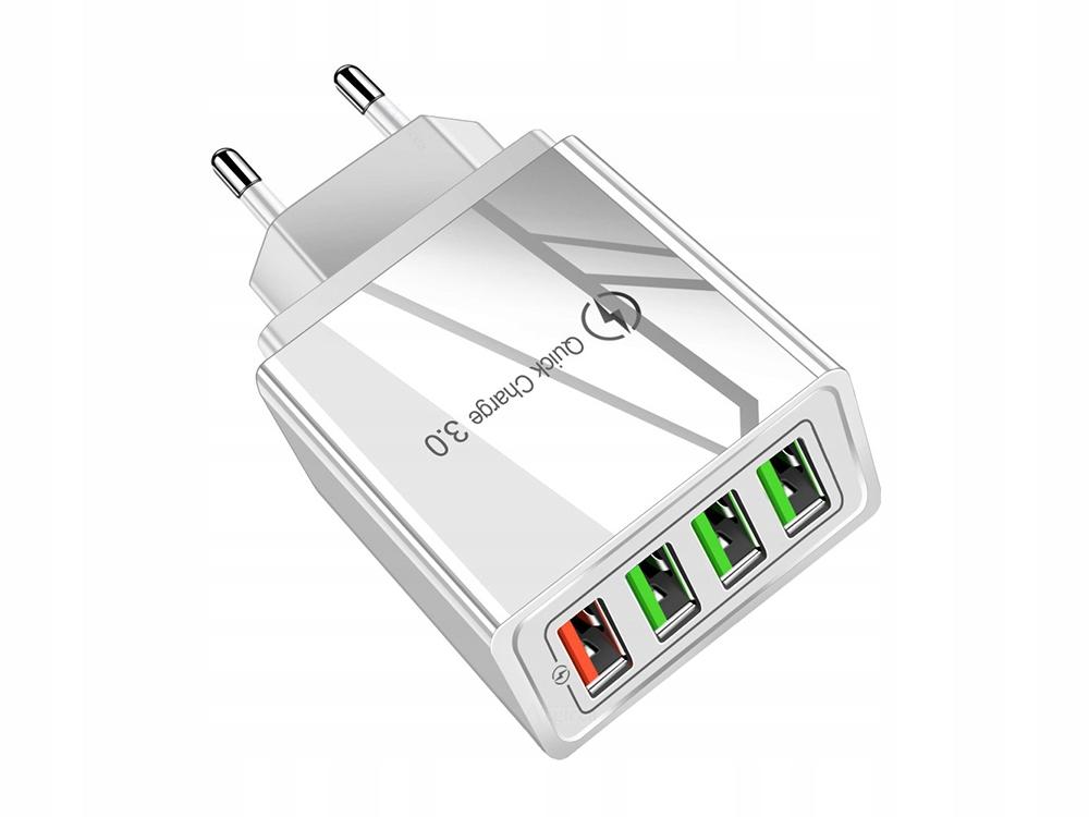 Power supply charger 4x USB Quick Charge 3.0 fast charging of devices