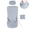 3Pcs/Set Computer Swivel Chair Cover Universal Ergonomic Game Chair Cover with Headrest Armrest Cover for Office Home
