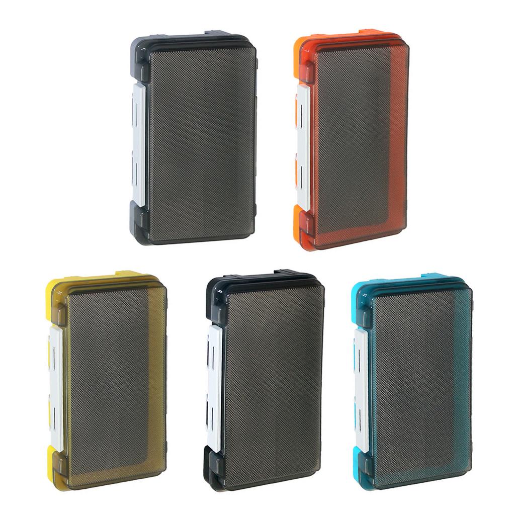 Double-side Fishing Tackle Box Sponges Pad Fly Fishing Box Jig Head Hook Storage Organizers Waterproofs Baits Box