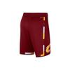 Nike NBA Solid Color Training Basketball Shorts SW Fan Edition 21-22 Season Cavaliers Men Shorts Burgundy DB4130-677